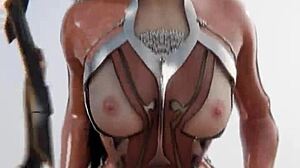 Eve drilled in POV creampie loop