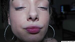 18 yo tinder date gets pounded in epic cowgirl ride