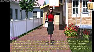 chica otaku gives anime japanese jerk off instructions with dildo