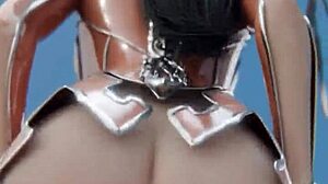 Eve drilled in POV creampie loop