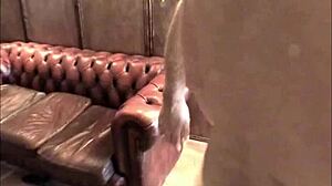 Beautiful woman enjoys pleasure of the flesh