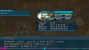 PS2 game with Asian anime characters.