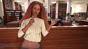 Taboo university 1 1 explores forbidden relationships with redhead character in 3d cartoon hentai pov scenes