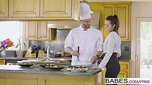 Lily Adams Gets Private Tasting of Tight Anal