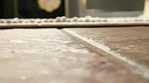 wife caught masturbating her horny pussy to orgasm, voyeur watches again