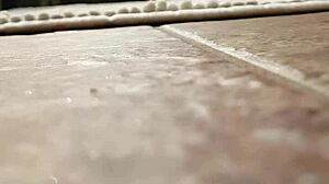 wife caught masturbating her horny pussy to orgasm, voyeur watches again