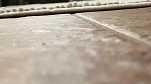 wife caught masturbating her horny pussy to orgasm, voyeur watches again