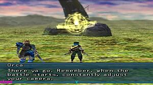 PS2 game with Asian anime characters.