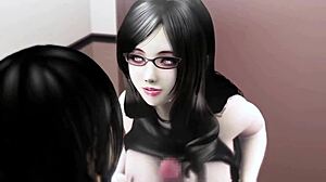 Unknown Big Boob Chick in Wild Hentai 3D 43 Doggy Creampie