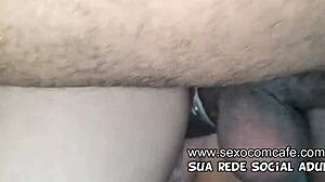 Leo Ogro Invites Rock Maiaa to Fuck His 19-Year-Old Girlfriend Desirenovinha in Bathroom! What a Chubby Brazilian Surprise!