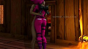 Fortnite SFM POV ass masturbation compilation.