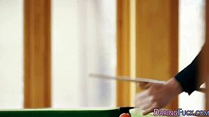 Cute European babe in stockings and heels.