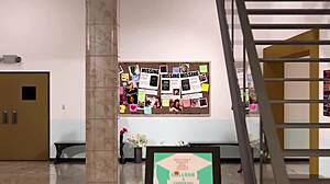 Taboo university 1 1 explores forbidden relationships with redhead character in 3d cartoon hentai pov scenes