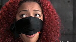 Mixed Girl Screams During Intense Bondage Fisting and Caning Session