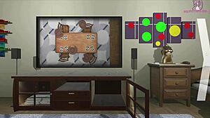 Escape From The Lust Doll Room 2 Titjob And Blowjob