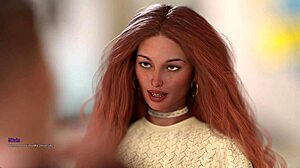 Taboo university 1 1 explores forbidden relationships with redhead character in 3d cartoon hentai pov scenes