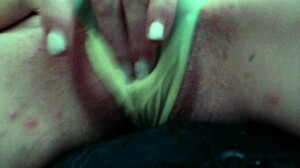 Cumming in my panties while neighbors watch my petite pussy orgasm