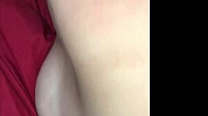 Winter costume big tits fucked sideways and doggy style. Snowy scene heats up fast.