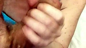 My wife gives bellyjob and blowjob