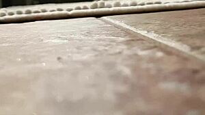 wife caught masturbating her horny pussy to orgasm, voyeur watches again