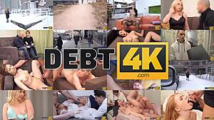 Debt4k Stud Pounds Cute Debtor After Wild Blowjob!