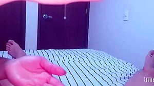 Step sister massages neighbor's prostate