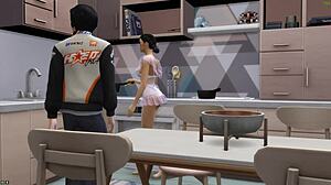 3d anime girl with big cock