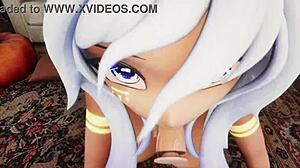 Hentai Vtuber Elfie Love Blows You in 3D VRChat