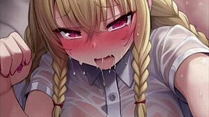 Beautiful anime women exchange wet and passionate kisses in this hentai ASMR experience