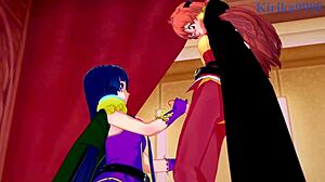 Sylphiel and Lina's intense futanari encounter in Slayers hentai