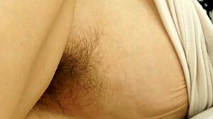 Enjoy clear views of her anus and pussy close up