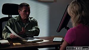 Kiara Cole Fucks Counselor In Office Taboo