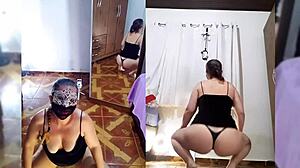 mirella delic does personalized striptease