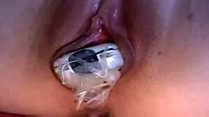 Cellphone Fucking Turns Wild with Hardcore Toys and Huge Boobs Action. Cum Splashes as Tits Bounce in Rough Play!