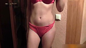 Husband passionate fuck skinny babe after work - amateur