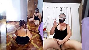 mirella delic does personalized striptease