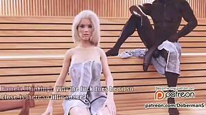 Pamela's Wild Hentai Cock Action