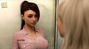 Jennifer 43: A visual novel walkthrough on PC