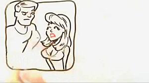 hot blonde in glasses having hardcore sex 😍