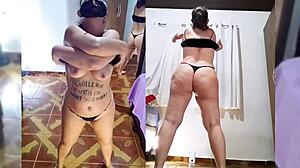 mirella delic does personalized striptease