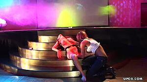 Amy Ried and Nichole Harris play with wild sex toys