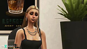 Polliana Demore's dark and privileged world in a 3D animated porn movie