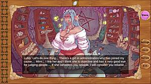 Weird goddess of sex battles monster cocks in Magic Dorm