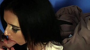 Office Slut Subtly Humiliates With Blowjob