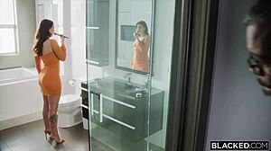 Gal Ritchie Rides Monster Cock