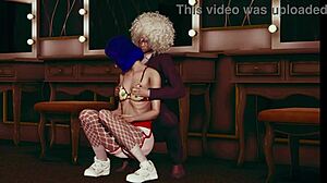 Cute 3D Lesbian Girls In Pantyhose Hentai Anime