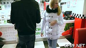 Two hot men are enjoying a wild time fucking a beautiful woman