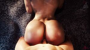 Harley Quinn rides hard in 3D Spanish sub! Unbelievable!