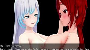 big bunny girl ready for naughty digestion play