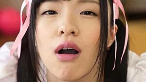 Ever seen a Jav maid give such a steamy blowjob in action?